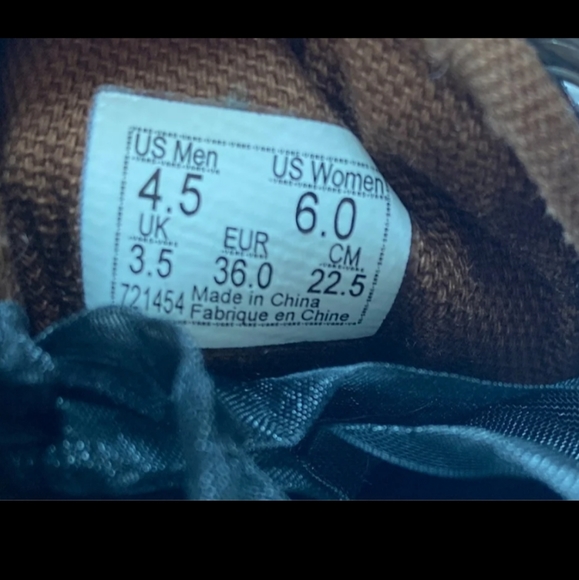 Platform Glitter vans shoes w6 - Picture 5 of 5